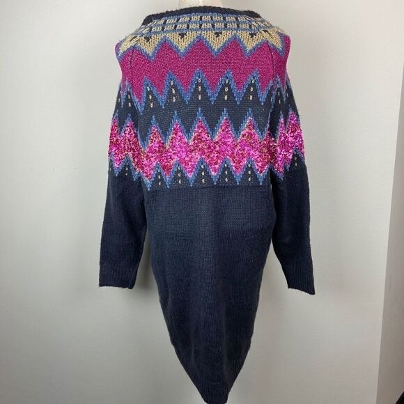 Solutions! Shimmer Sweater Dress - Picture 4 of 5